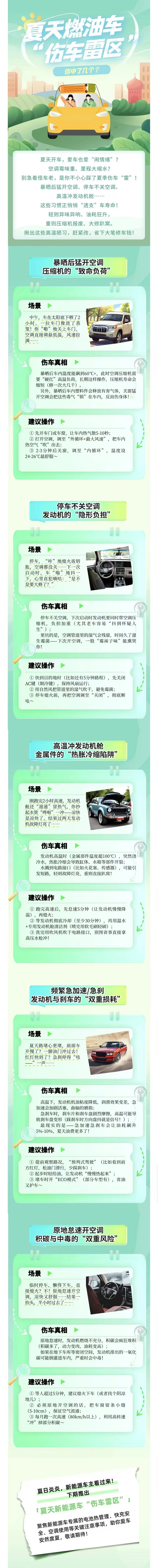 19.夏天燃油車“傷車?yán)讌^(qū)”，你中了幾個(gè)？