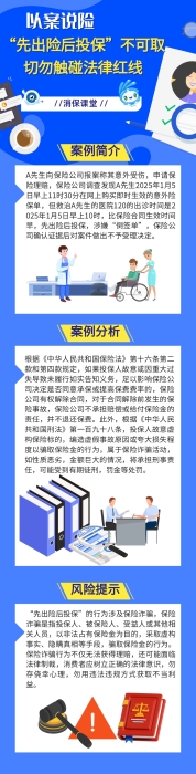 “先出險(xiǎn)后投?！辈豢扇∏形鹩|碰法律紅線