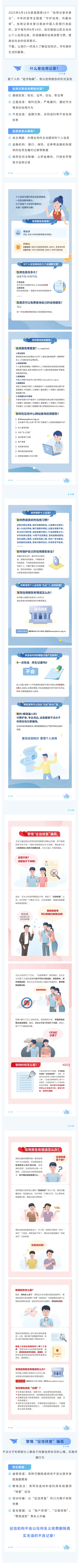 關愛征信丨守護信用，共贏未來——6·14信用記錄關愛日知識講堂