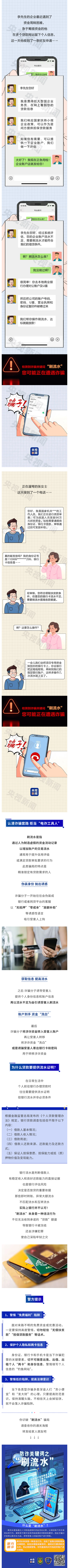 全民反詐丨辦貸款、領(lǐng)補助需要“刷流水”？當(dāng)心成為“洗錢工具”