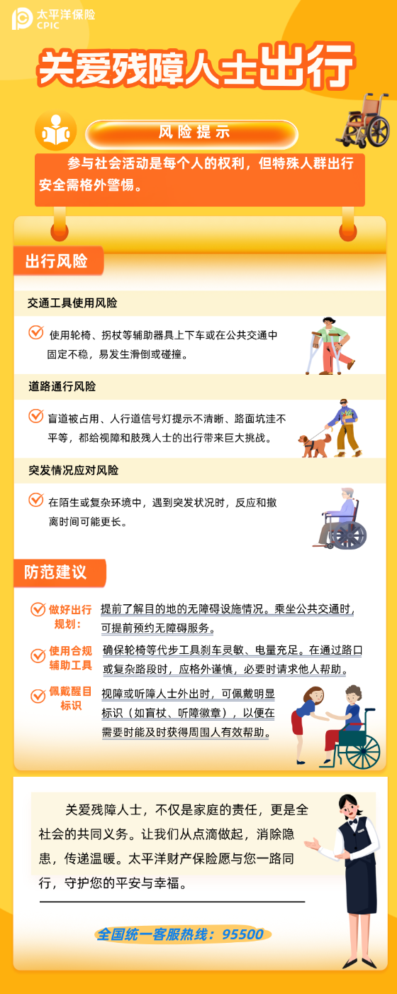 關(guān)愛殘障人士出行