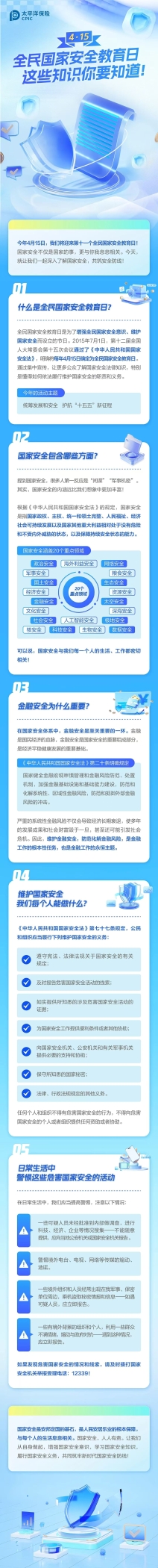 全民國家安全教育日 這些知識(shí)你要知道！